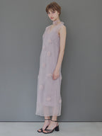 Rose tulle dress ピンク size:M model:175cm MARTA