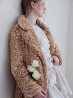 Fur coat アニマル size:M model:173cm ALINA