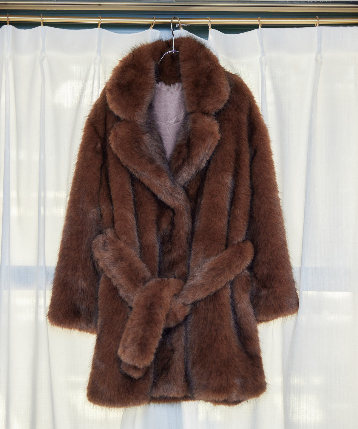 Fur coat ブラウン size:M model:163cm MINAMI