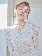 Tulip embroidered dress ホワイト size:M model:174cm KATERYNA