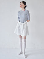 High waist volume short pants ホワイト size:M model:170cm ALICE