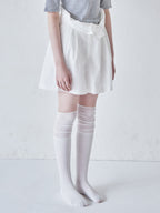High waist volume short pants ホワイト size:M model:170cm ALICE