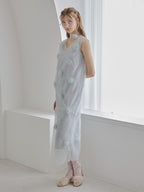 Rose tulle dress ミント size:M model:175cm MARTA