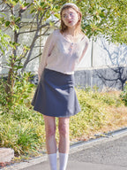 Tulip crochet cardigan ピンク size:M model:174cm KATERYNA