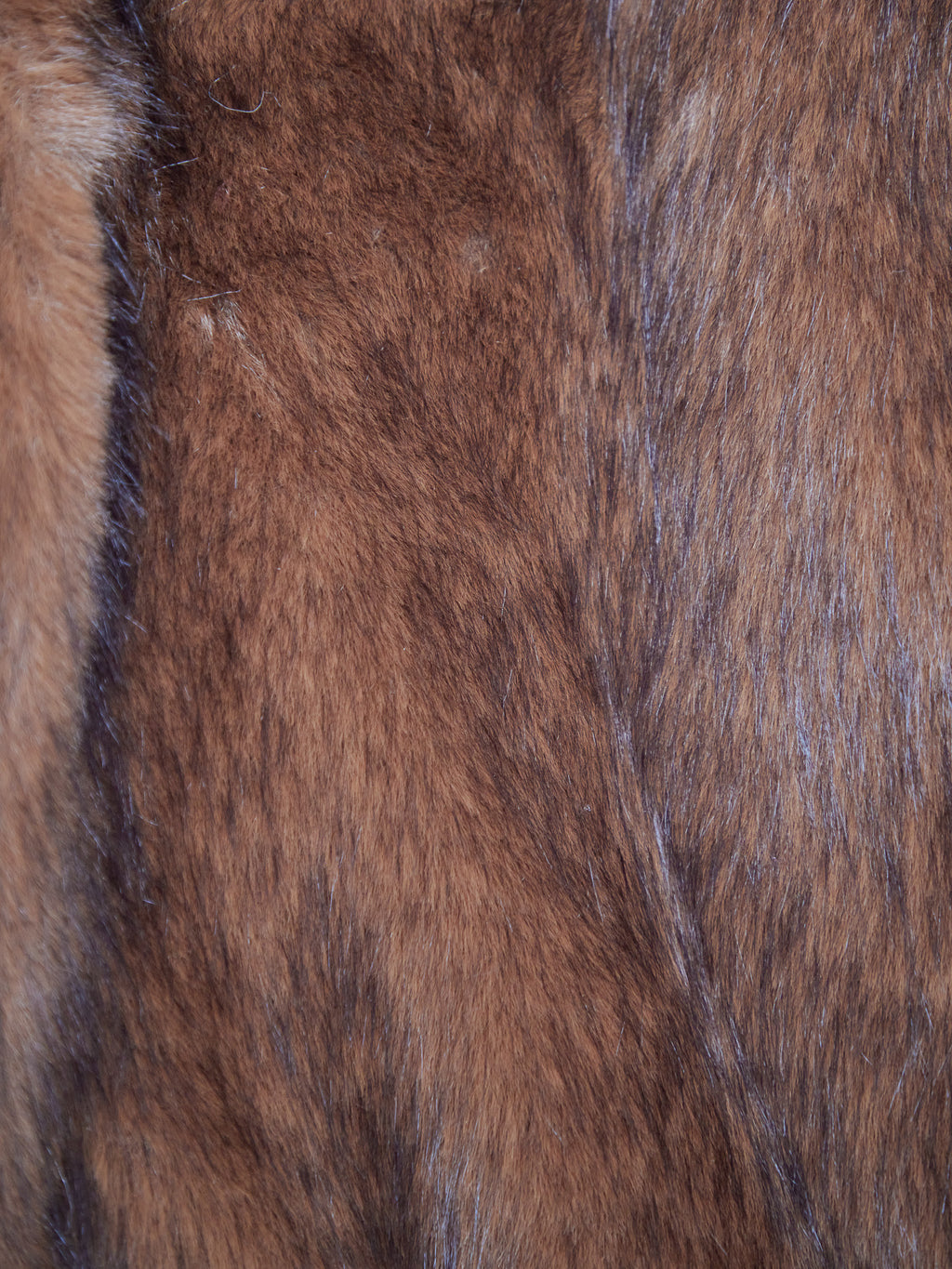 Fur coat ブラウン