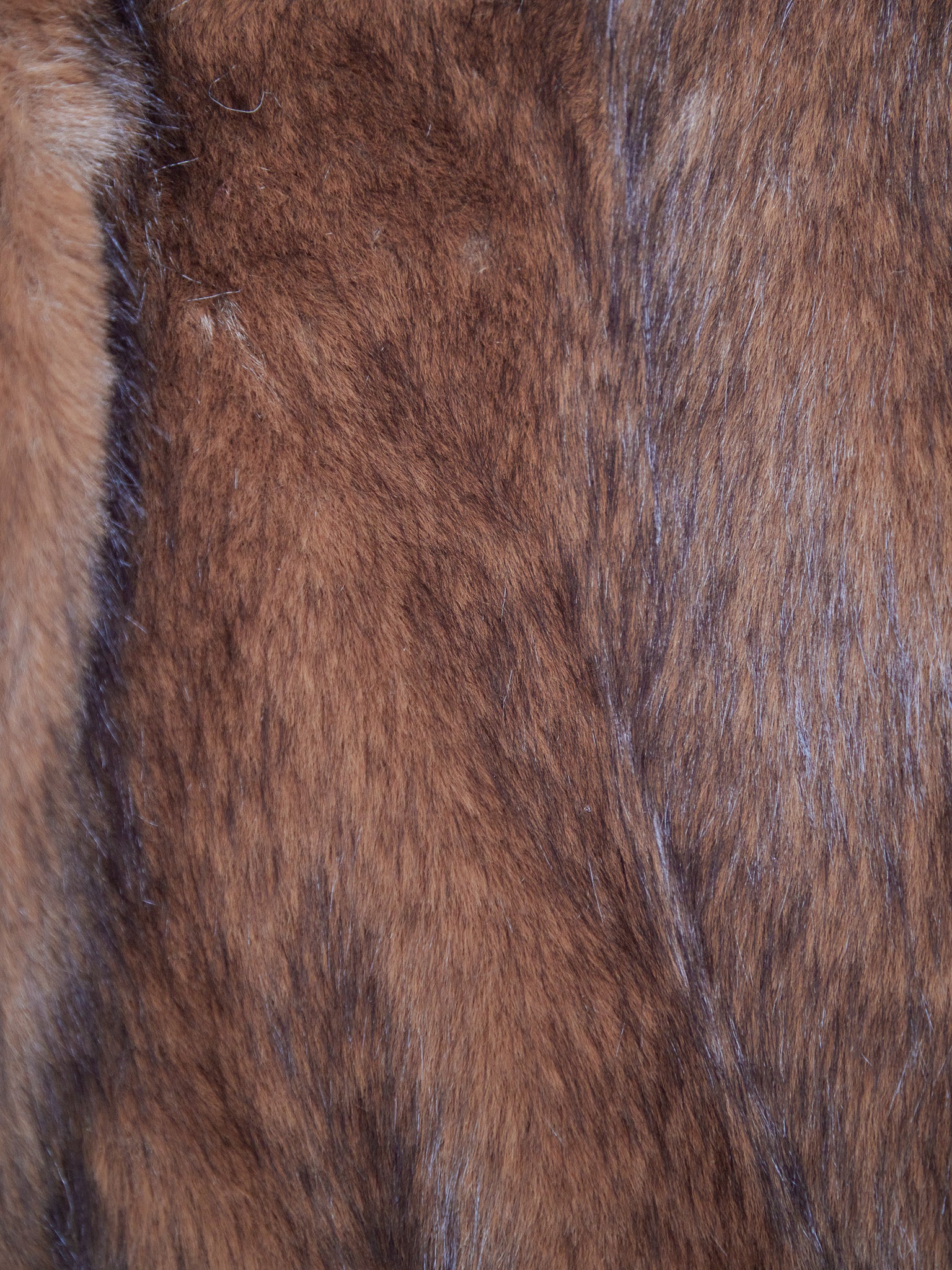Fur coat ブラウン