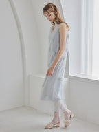 Rose tulle dress ミント size:M model:175cm MARTA