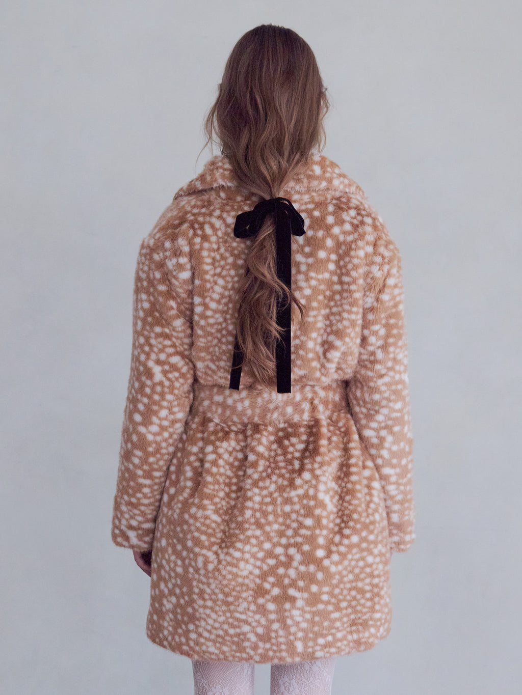Fur coat アニマル size:M model:173cm ALINA