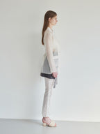 Heart trimming lace pants ホワイト size:M model:174cm LERA