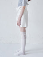 High waist volume short pants ホワイト size:M model:170cm ALICE