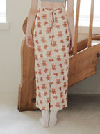 Teddy bear tulle skirt アイボリー size:M model:173cm DASHA.G