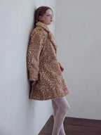Fur coat アニマル size:M model:173cm ALINA