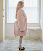 Fur coat ピンク size:M model:163cm MINAMI