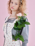 Rose pleated apron dress ホワイト size:M model:173cm Olesia