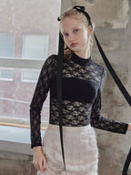 Back open race bodysuit ブラック size:M model:173cm DASHA.G