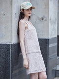 Low belt lace mini dress ピンク size:M model:170cm ALICE