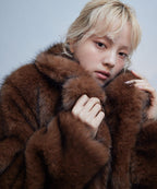 Fur coat ブラウン size:M model:163cm MINAMI