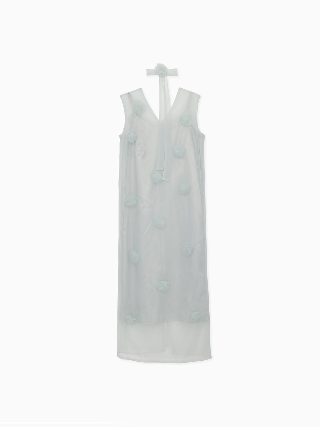 Rose tulle dress ミント