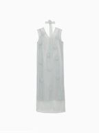 Rose tulle dress ミント