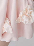 Many rose sweat balloon skirt ピンク size:M model:173cm ALINA
