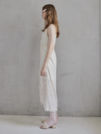 Frill slit cami dress ホワイト size:M model:173cm DASHA.G