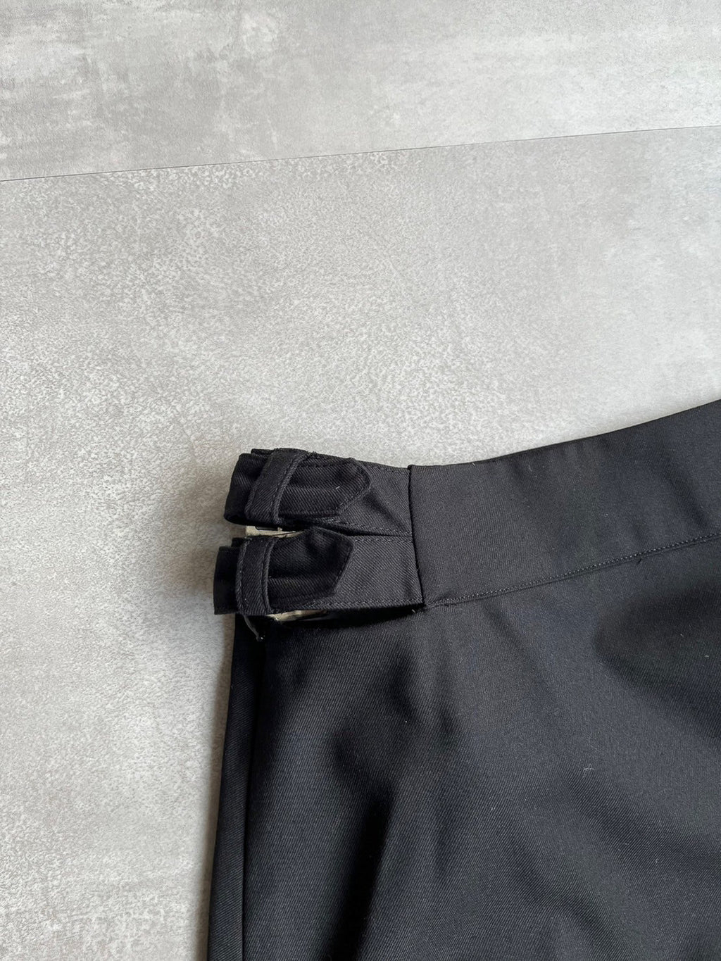 Rose mini skirt ブラック