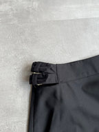 Rose mini skirt ブラック