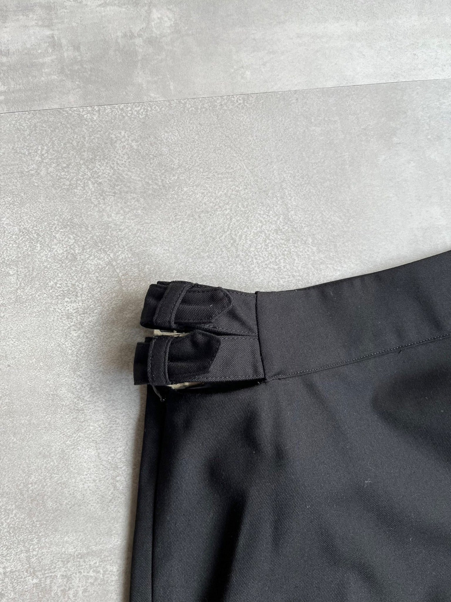 Rose mini skirt ブラック
