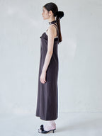 Stripe ribbon tight dress ブラック size:M model:170cm ALICE