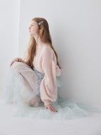 Frill tulle skirt & shorts set ミント size:M model:173cm ALINA