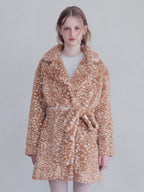 Fur coat アニマル size:M model:173cm ALINA