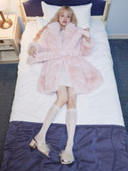 Fur coat ピンク size:M model:163cm MINAMI