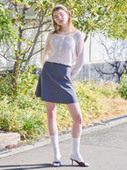 Tulip crochet cardigan ピンク size:M model:174cm KATERYNA