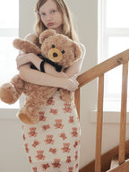 Teddy bear tulle skirt アイボリー size:M model:173cm DASHA.G