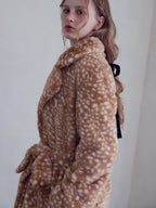 Fur coat アニマル size:M model:173cm ALINA