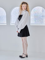 Many ribbon volume sleeve blouse ホワイト size:M model:173cm Olesia