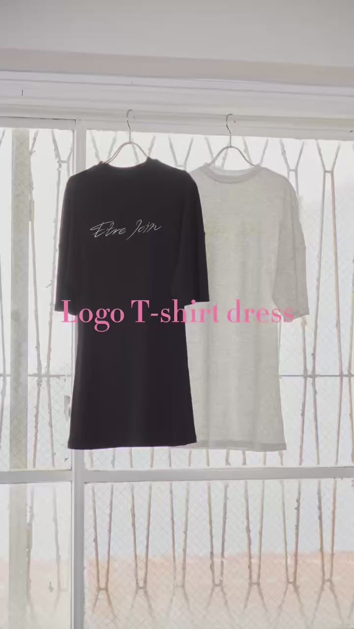 Logo T-shirt dress