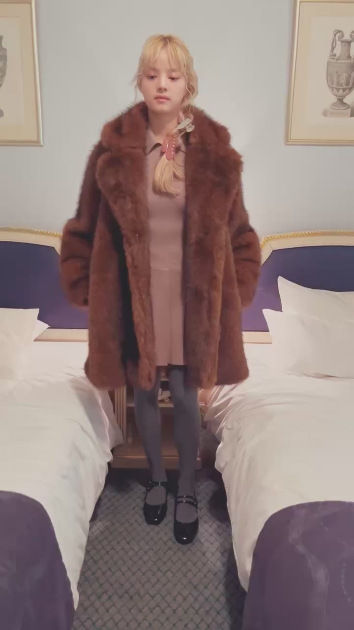 Fur coat